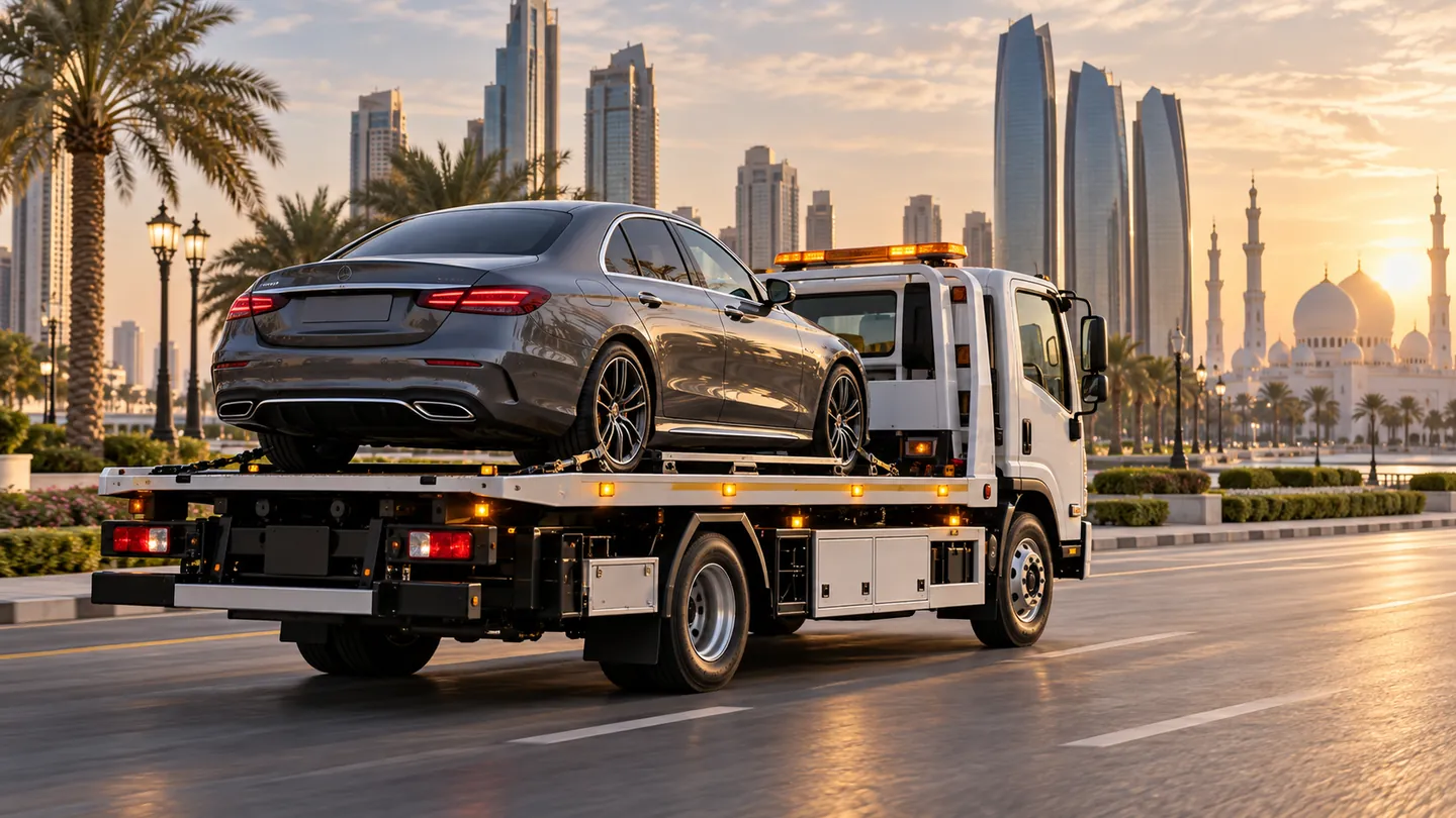 Car recovery in Abu Dhabi