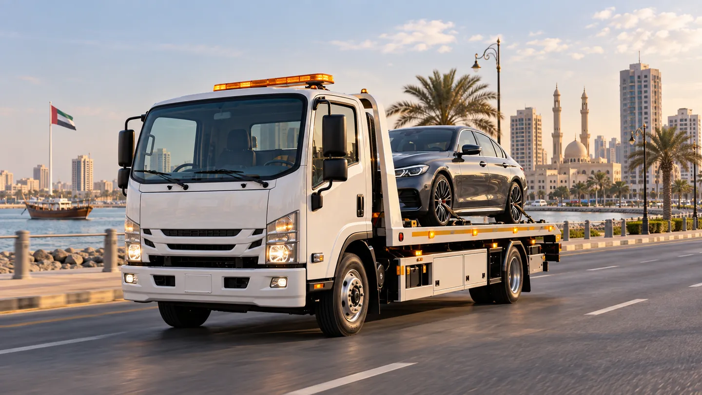 Car recovery in Ajman
