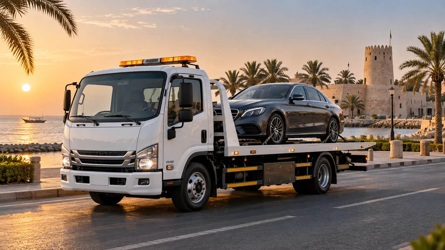 Car recovery in Umm Al Quwain